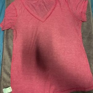 Old navy pink V neck shirt